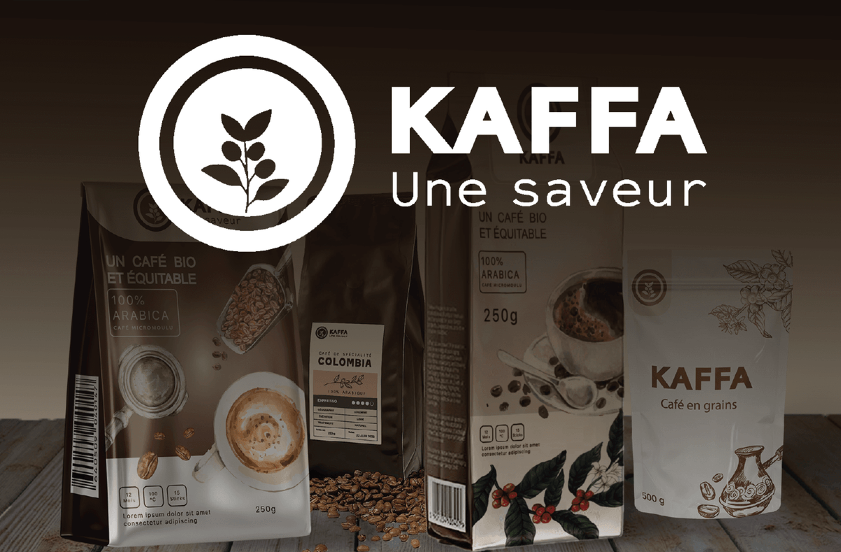 KAFFA Coffee Brand Design